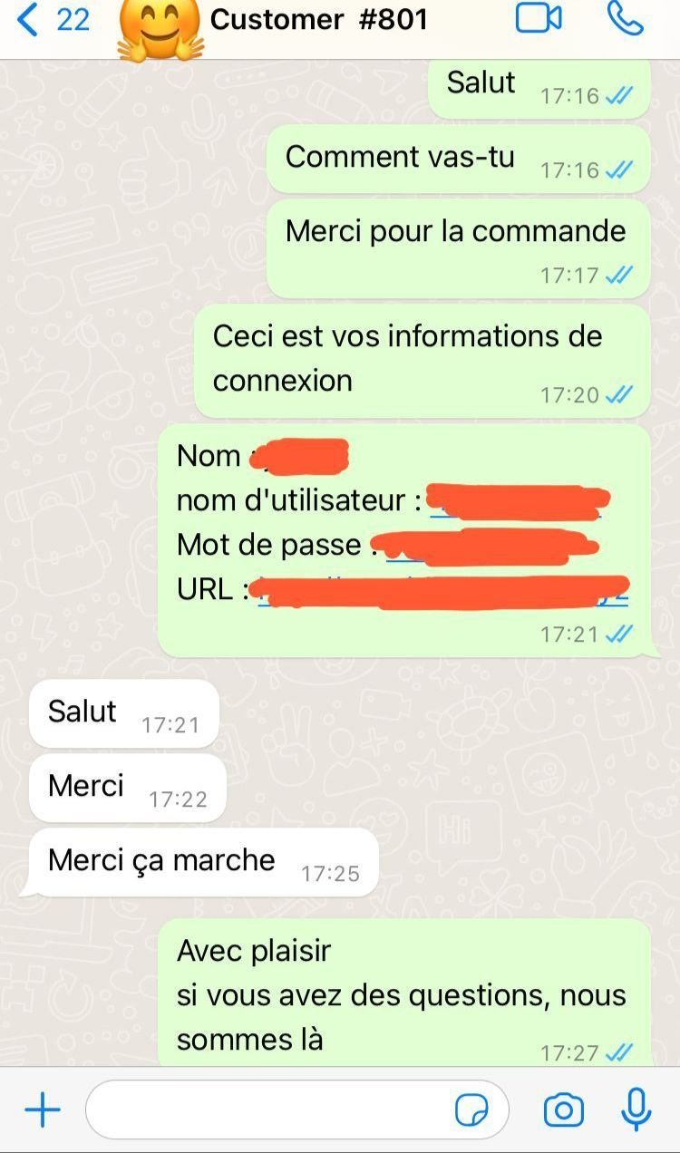 iptv abonnement